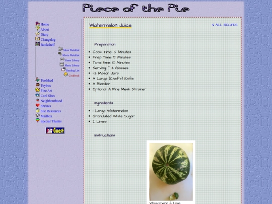 bookshelf/recipes/watermelon_juice screenshot