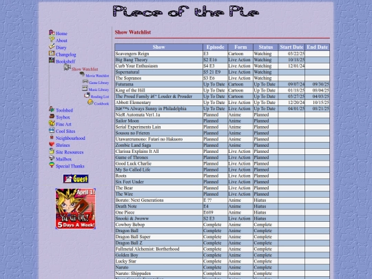 bookshelf/show_watchlist screenshot