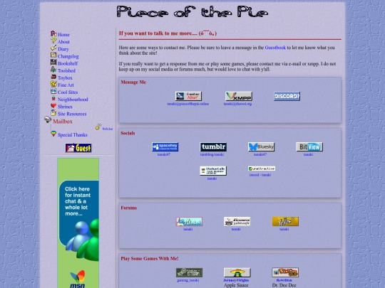 contact screenshot