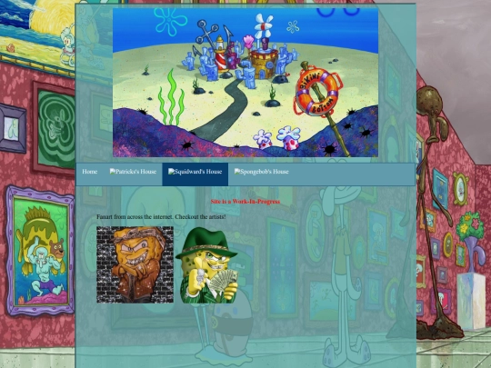 shrines/spongebob/fanart screenshot