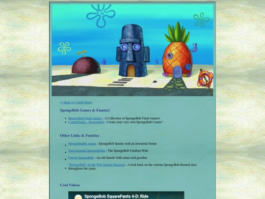 shrines/spongebob/patricks_house screenshot