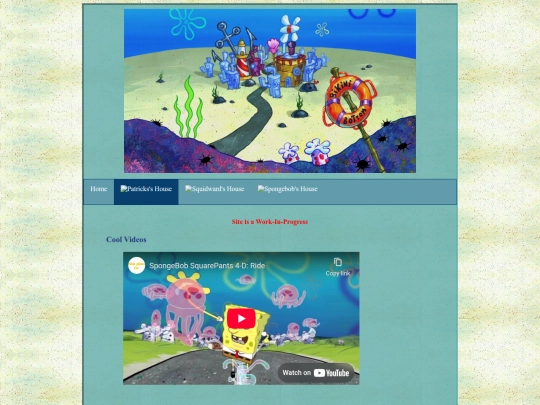 shrines/spongebob/videos screenshot