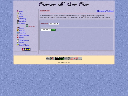 tools/alarm_clock screenshot