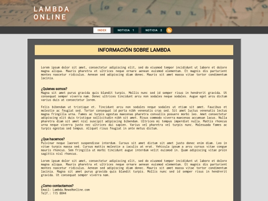 index screenshot
