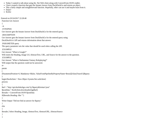 entries/getAnswer screenshot