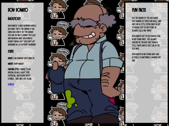Characters/Donato screenshot