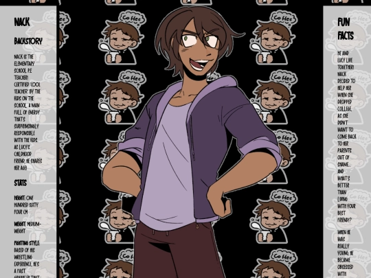 Characters/Nack screenshot