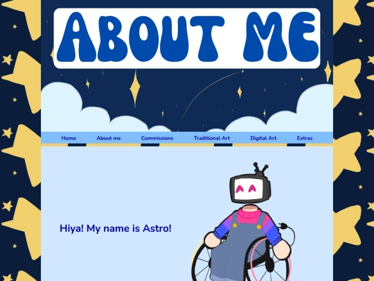 aboutme screenshot