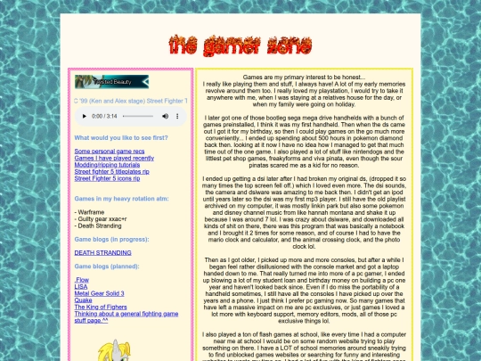 games screenshot