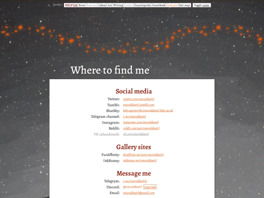 contacts screenshot