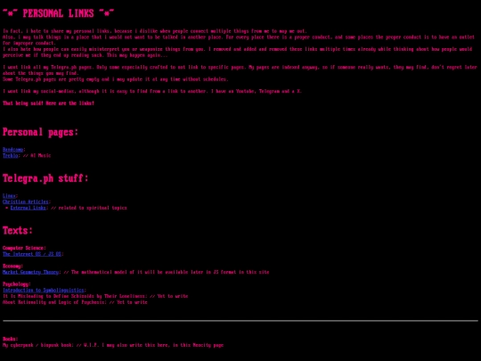 personallinks screenshot