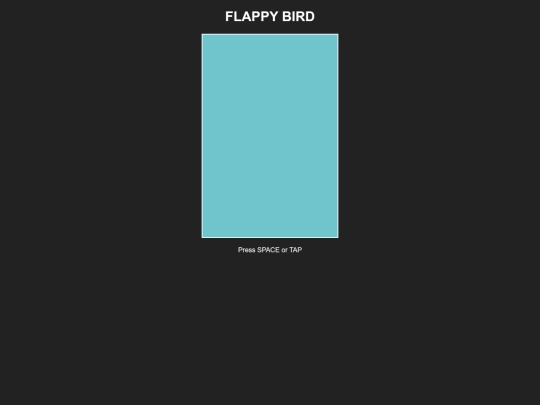 flappybird screenshot