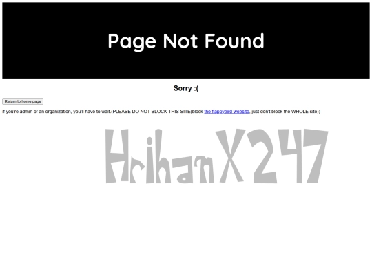 not_found screenshot