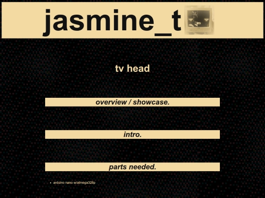 projects/tvhead screenshot