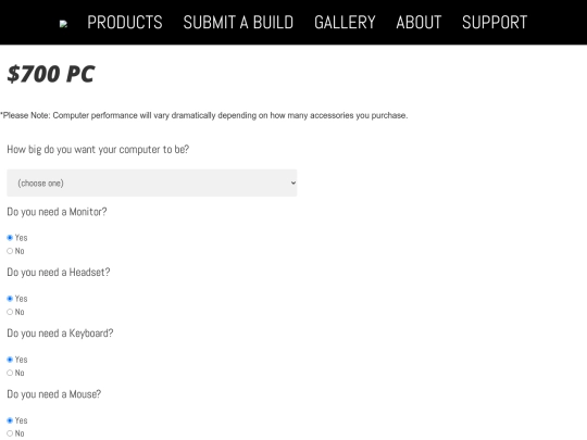 products/$700 screenshot