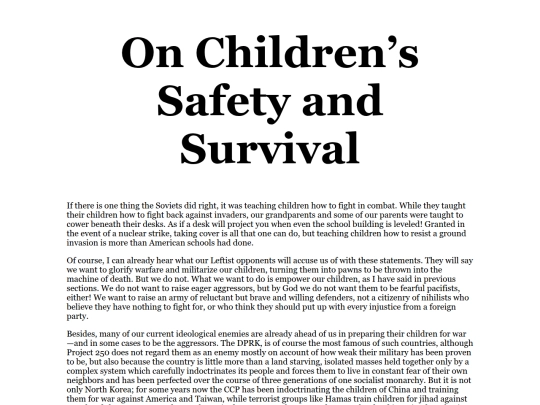 our-agenda/our-children/safety-and-survival screenshot