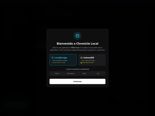 Chronicle screenshot