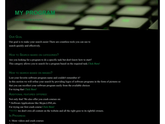 index screenshot
