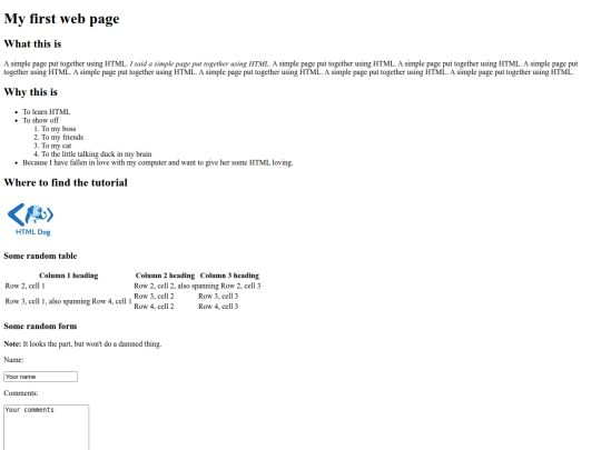 basics screenshot