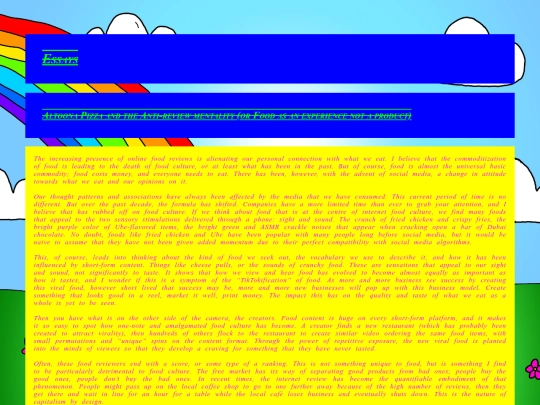 essays screenshot