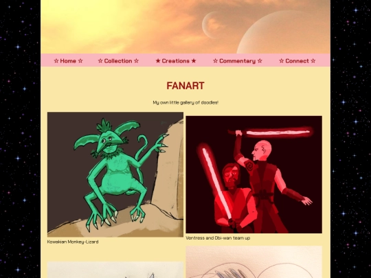 pages/creations/fanart screenshot
