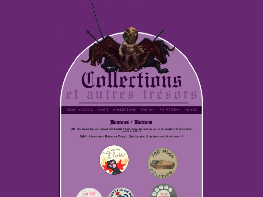 collections/buttons screenshot
