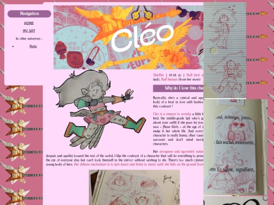 my art/ocs/occleo screenshot