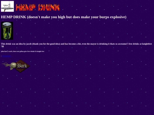 hempdrink screenshot