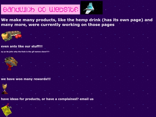 sandwichco screenshot