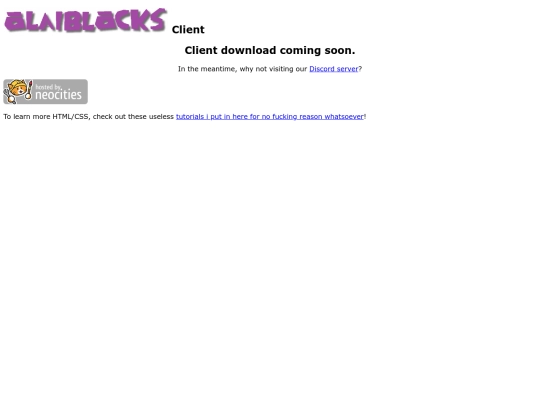 client screenshot