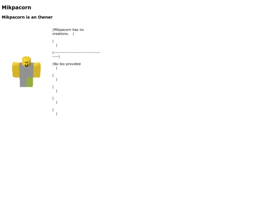 profile/Mikpacorn screenshot