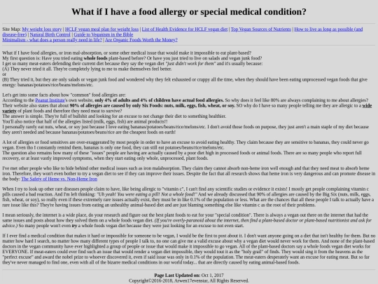 food_allergies screenshot