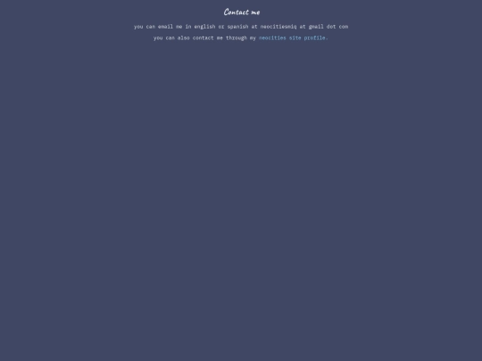 contact screenshot