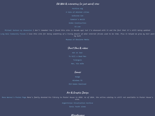 coolsites screenshot