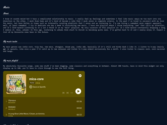 media/music screenshot