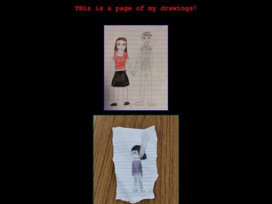 drawn screenshot