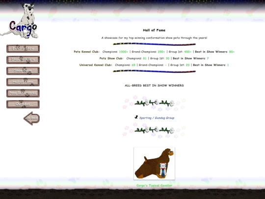 show-halloffame screenshot
