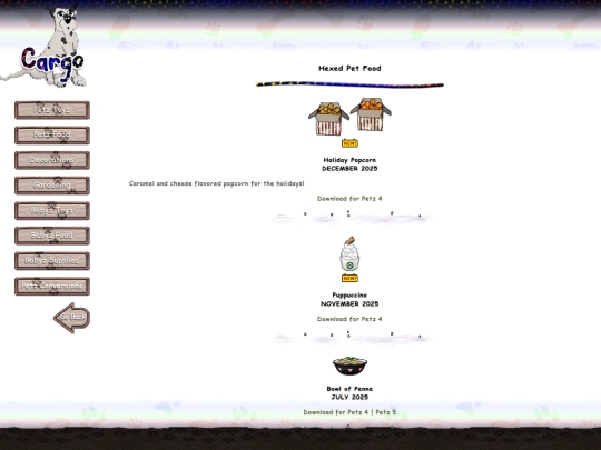 toyz-food screenshot
