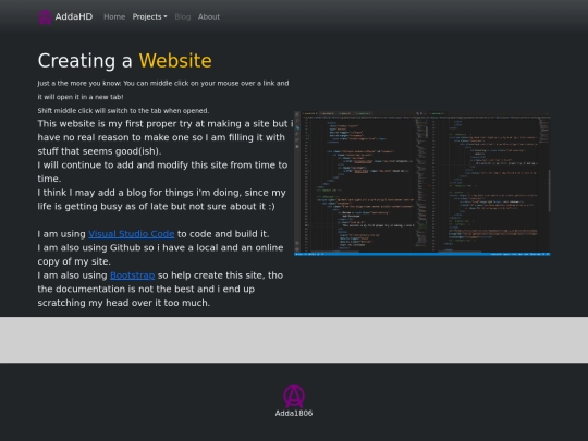 projects/website screenshot