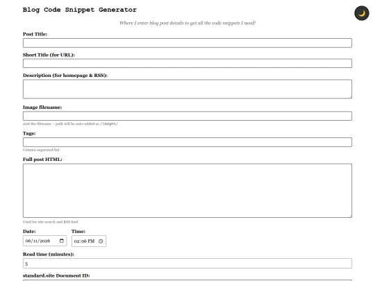 generator screenshot