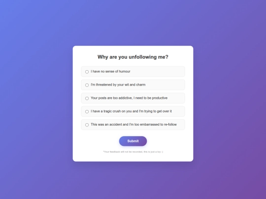 unfollow-feedback screenshot