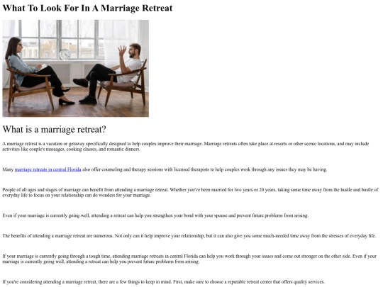 marriageretreat screenshot