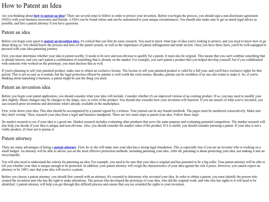 patent-an-invention-idea screenshot