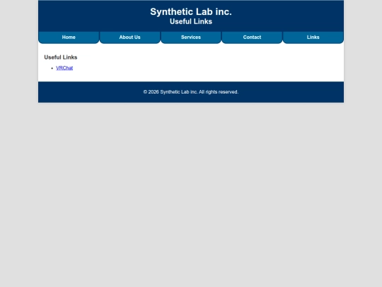 links screenshot