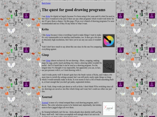 tek/drawprogs screenshot