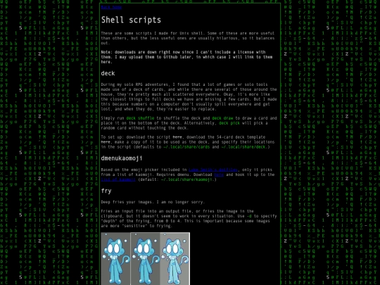 tek/sh screenshot
