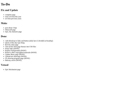 todo screenshot