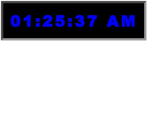 DigitalClock screenshot