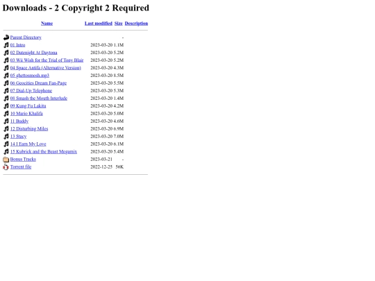 2copyright screenshot