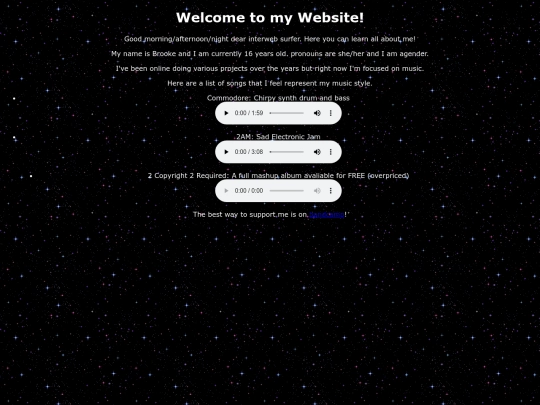 aboutme screenshot